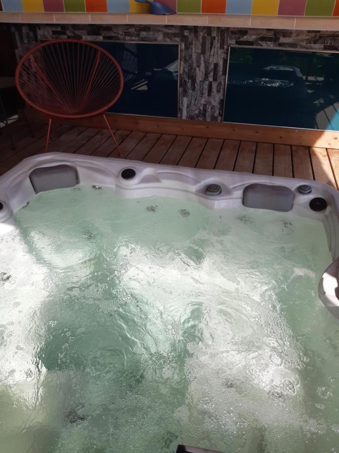 Chambre Double Avec Piscine Et Jacuzzi Bernadets-Debat Экстерьер фото